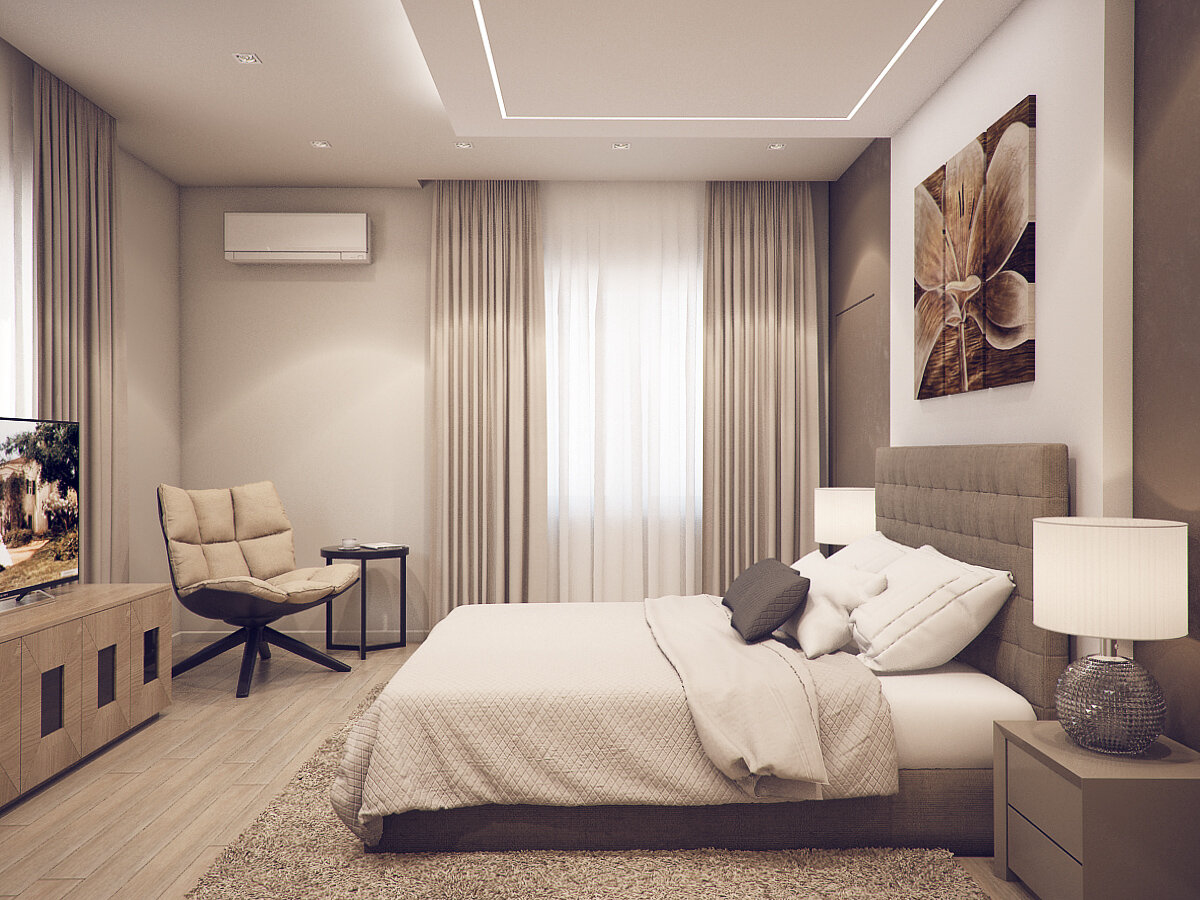 Дизайн спальни 12 кв м – фото реальных интерьеров спальных комнат