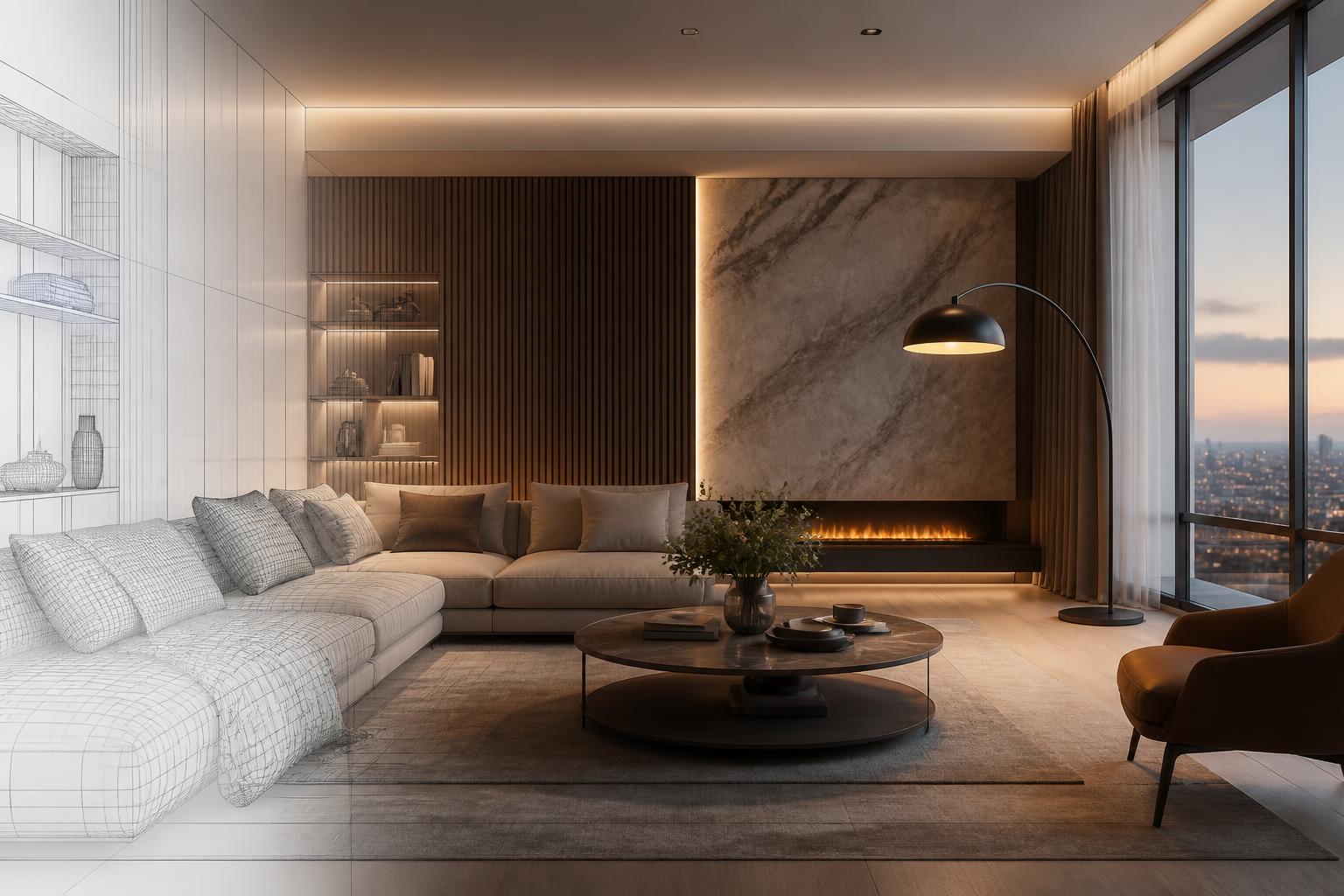 3D Max дизайн интерьера: как 3ds Max помогает показать проект до ремонта