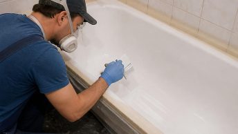 Как происходит реставрация ванн разными способами