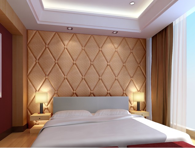 Отделка спальни: фото отделки стеновыми панелями, обоями и декоративной штукатуркой