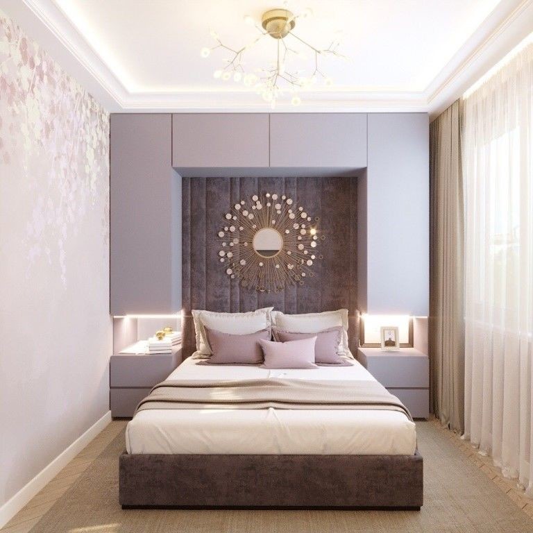 Свежие идеи дизайна спальни 17 кв. м (30 фото) — планировка, мебель, декор