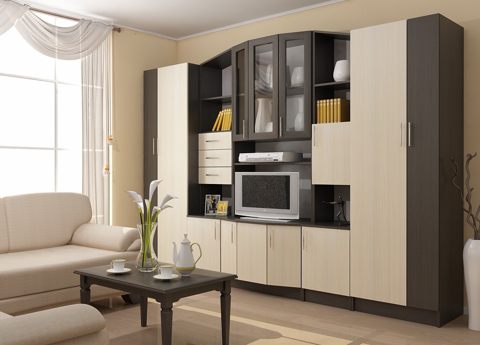 Модульные гостиные — реальные примеры современного дизайна с применением мебели модульного типа