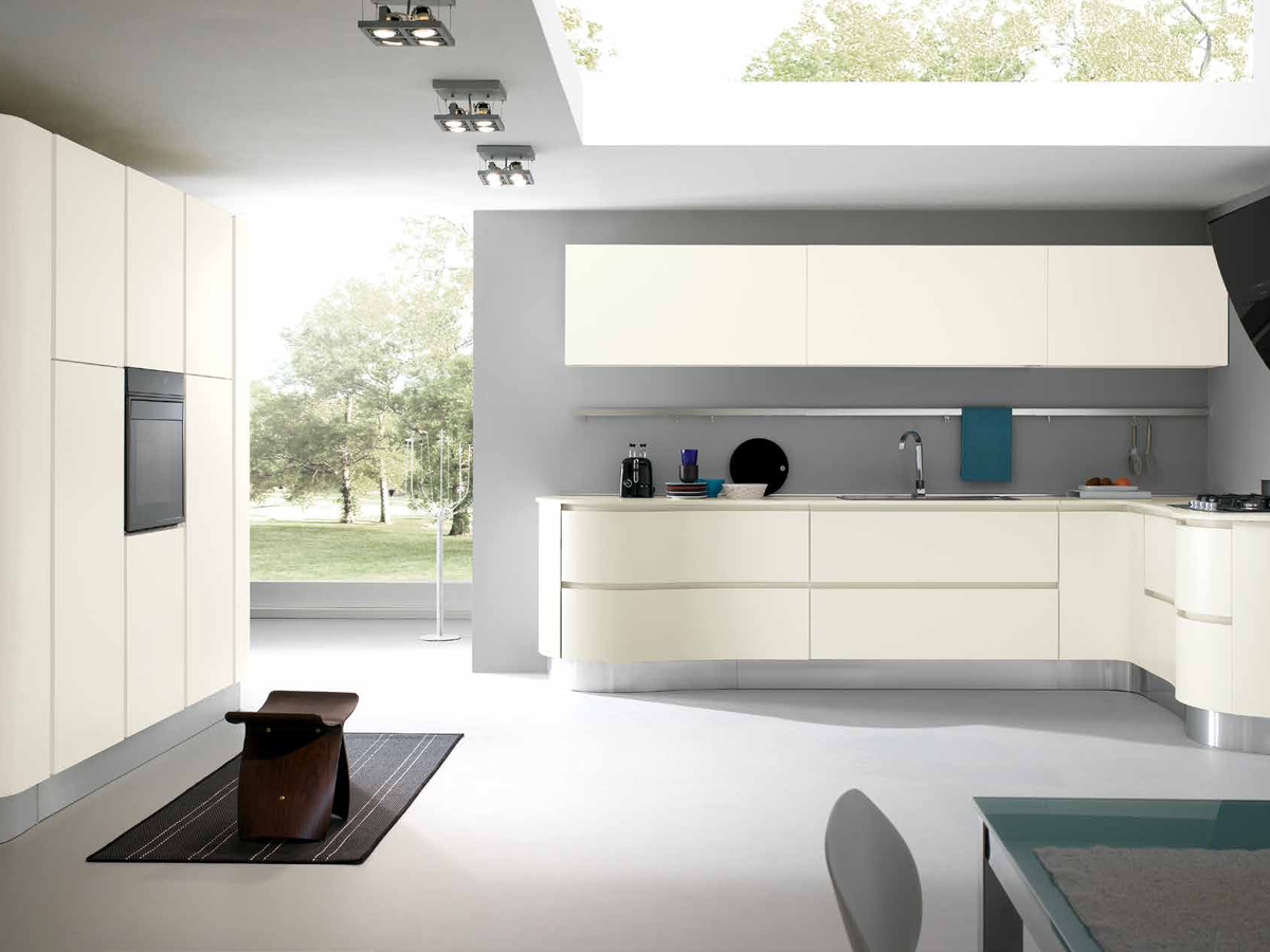 Дизайн интерьера черно-белой кухни: варианты оформления