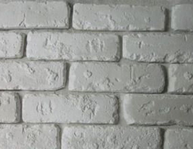 Декоративный кирпич из гипсокартона — делаем стену стильной своими руками