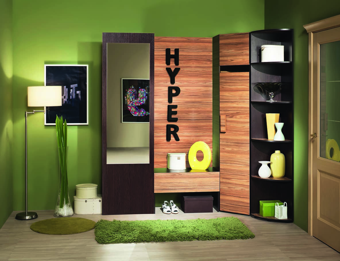 Как подобрать мебель в коридор - материалы, цвет и дизайнерское направление ????