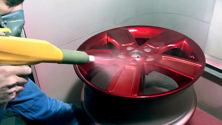 Оборудование для порошковой покраски: технология полимерной покраски дисков или металла своими руками в гараже и отзывы об этом