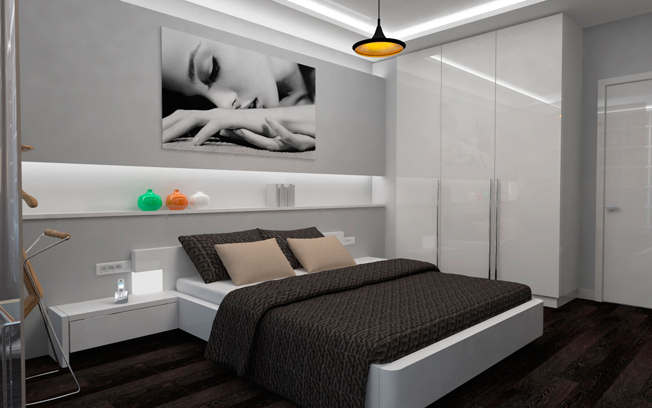 Спальня в хрущевке - 140 фото красивого и уютного дизайна маленькой спальни