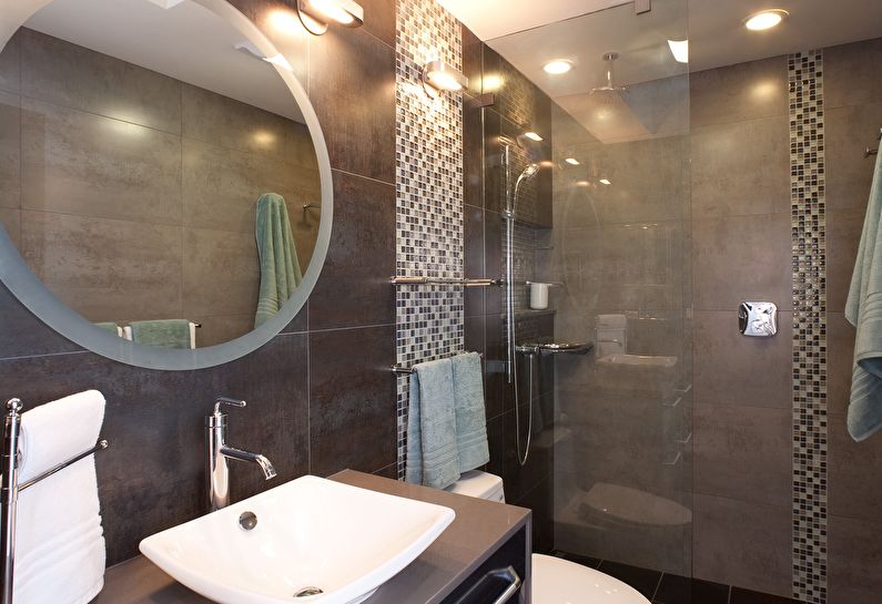 Дизайн ванной 4 кв. м. - стильные сочетания и дизайнерские решения (125 фото)