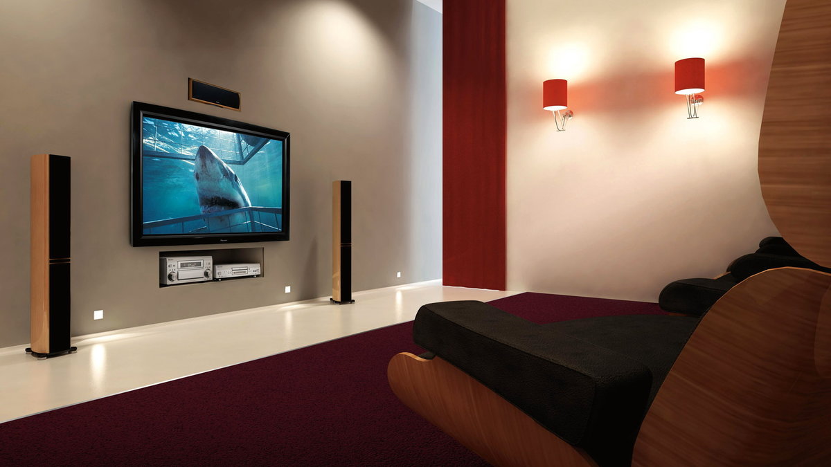 высота установки телевизора на стене в спальне от пола
