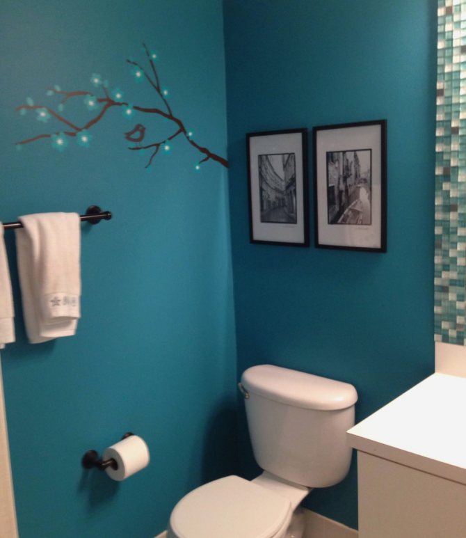 Покраска стен в ванной комнате – как своими руками покрасить ванную комнату
