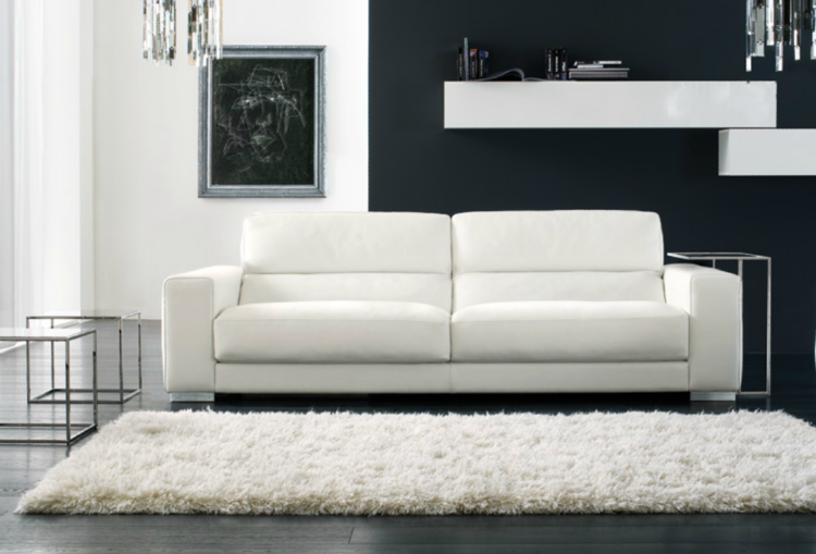 Белый диван: 75 фото использования всех преимуществ белого цвета
