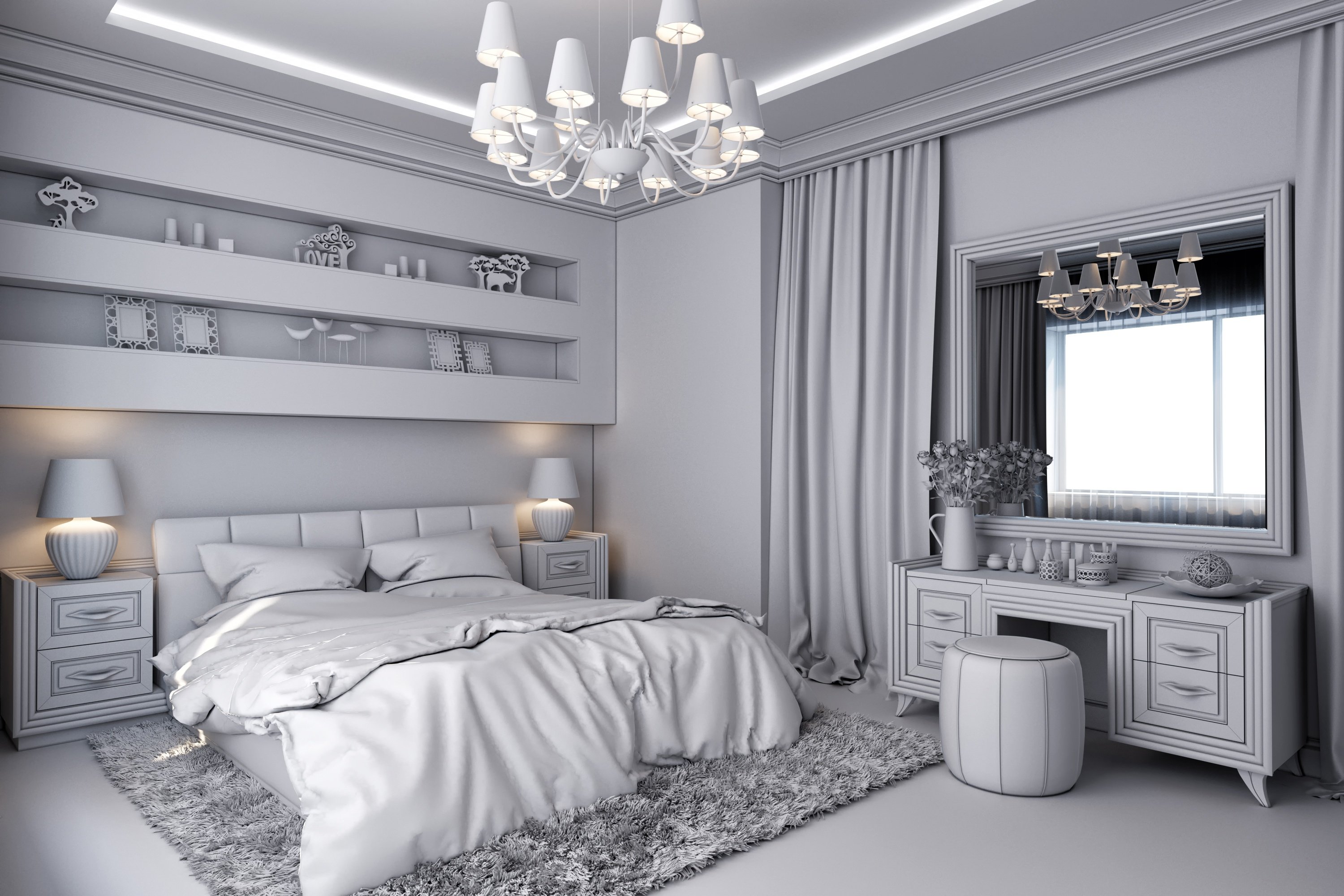 Фисташковая спальня - 150 фото лучших новинок дизайна спальни фисташкового цвета