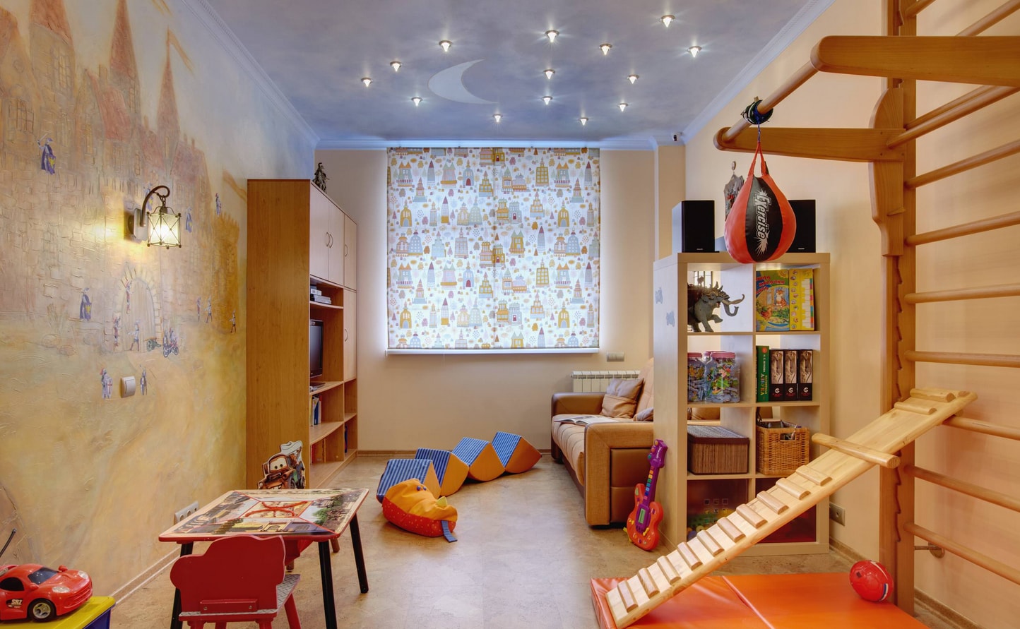 80+ идей современного интерьера детской комнаты 2021 года