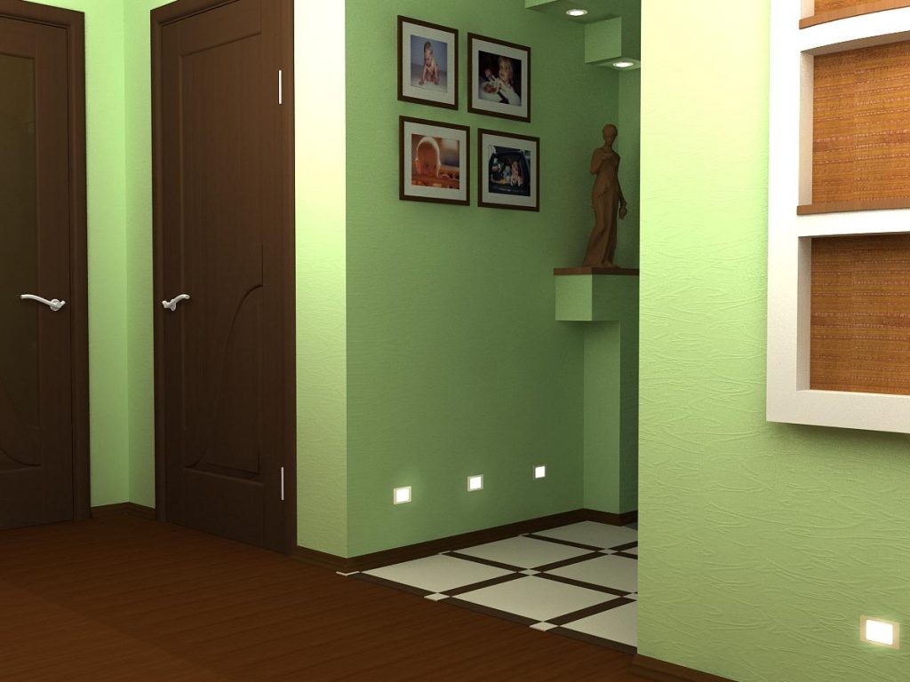 Цветовая гамма для коридора в квартире фото