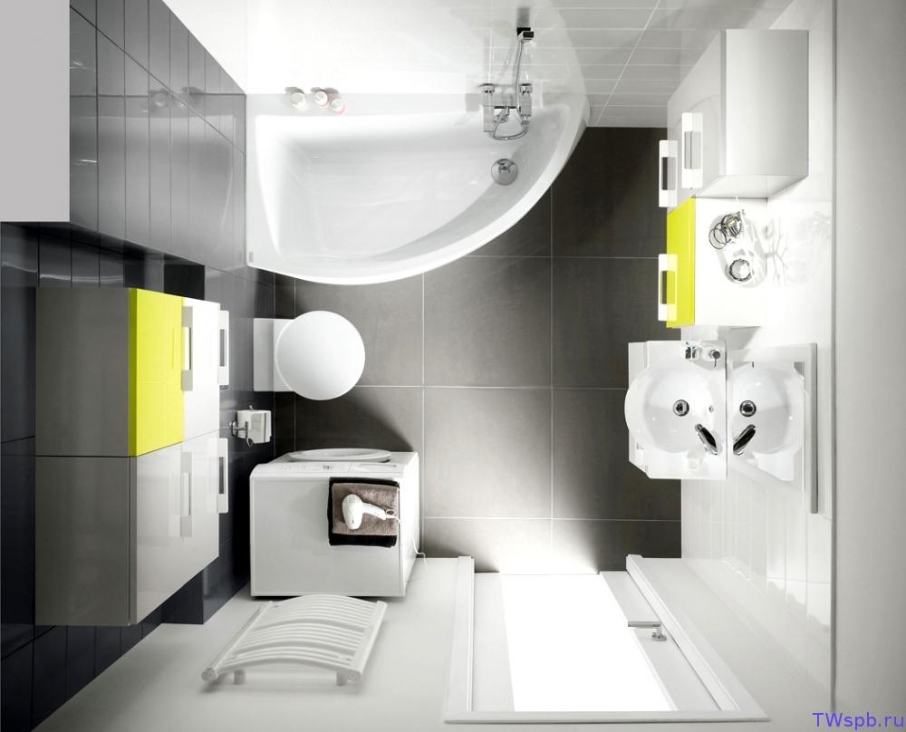 11 идей для дизайна маленькой ванной комнаты с фото