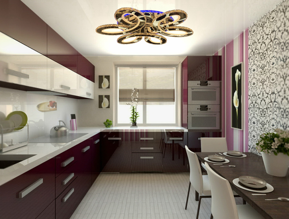 Дизайн кухни 7 кв. м с холодильником: идеи интерьера, проект планировки | дизайн и фото