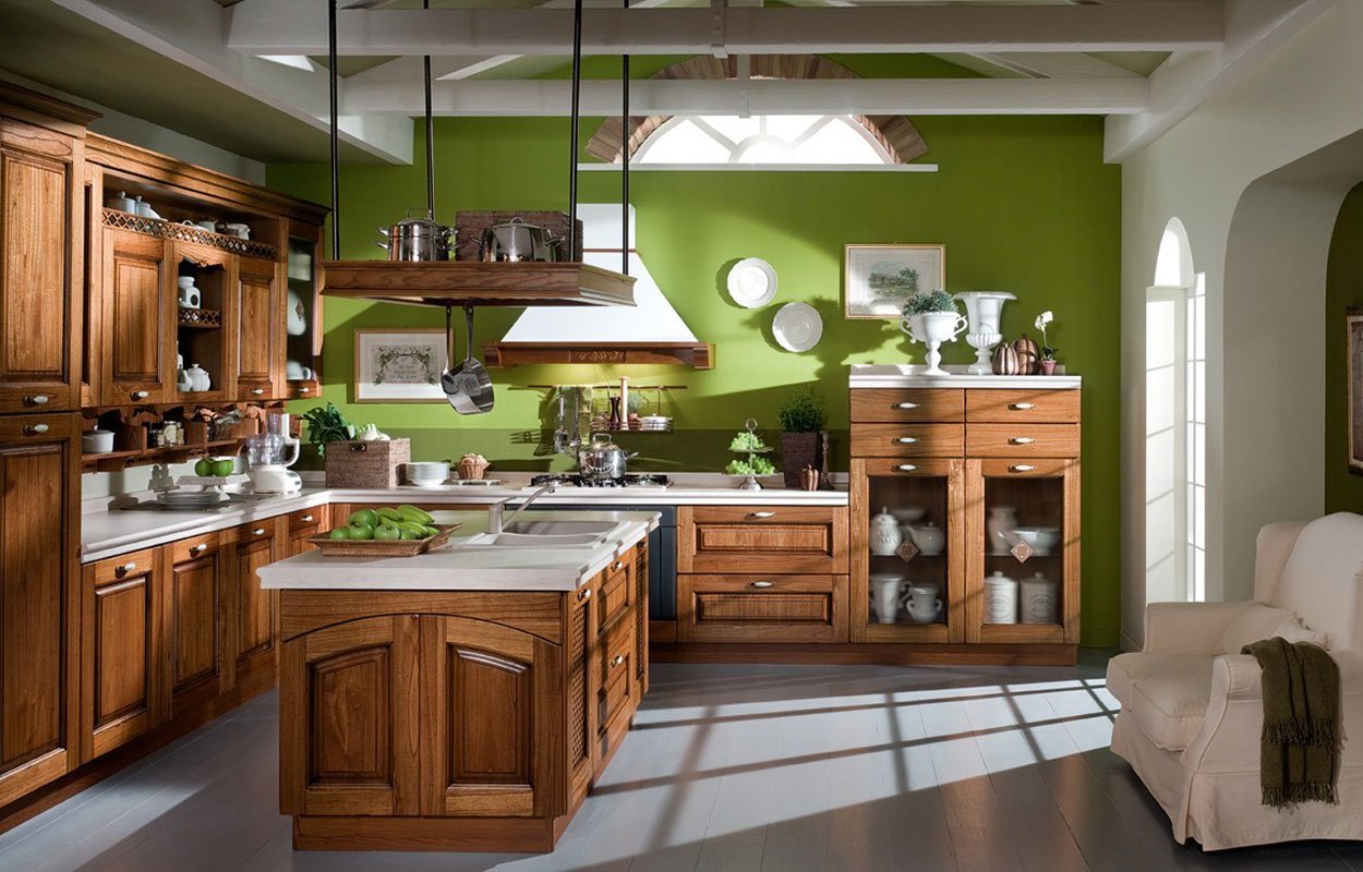Дизайн кухни в стиле кантри: 225+ (фото) идей для интерьеров