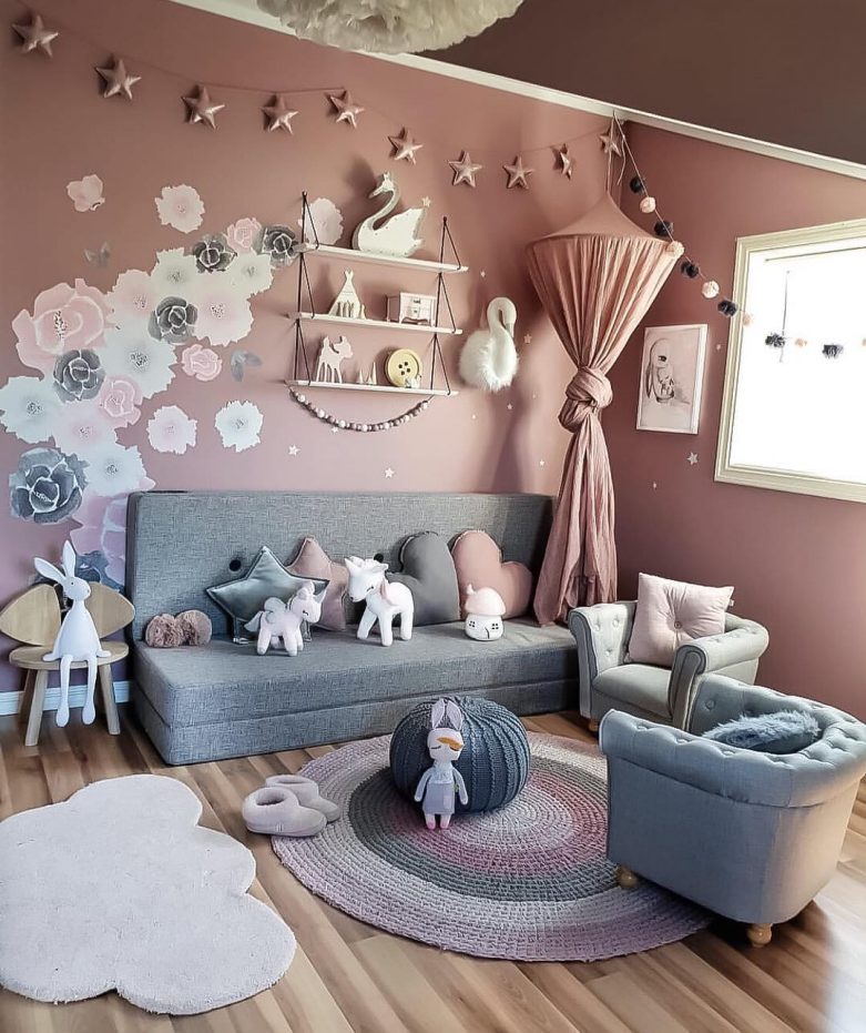 Декор детской: 95 фото красивых идей оформления детской комнаты для мальчиков и девочек