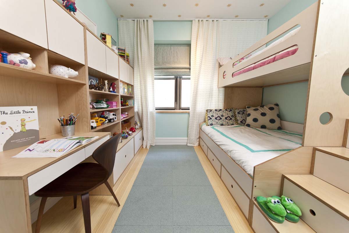 Детская комната для двоих детей: 75 фото идей дизайна