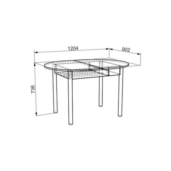 Размеры кухонного стола: как подобрать удобный и функциональный