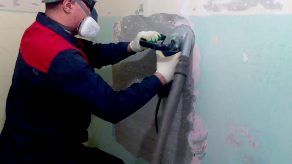 Как очистить стену от старой краски в домашних условиях
