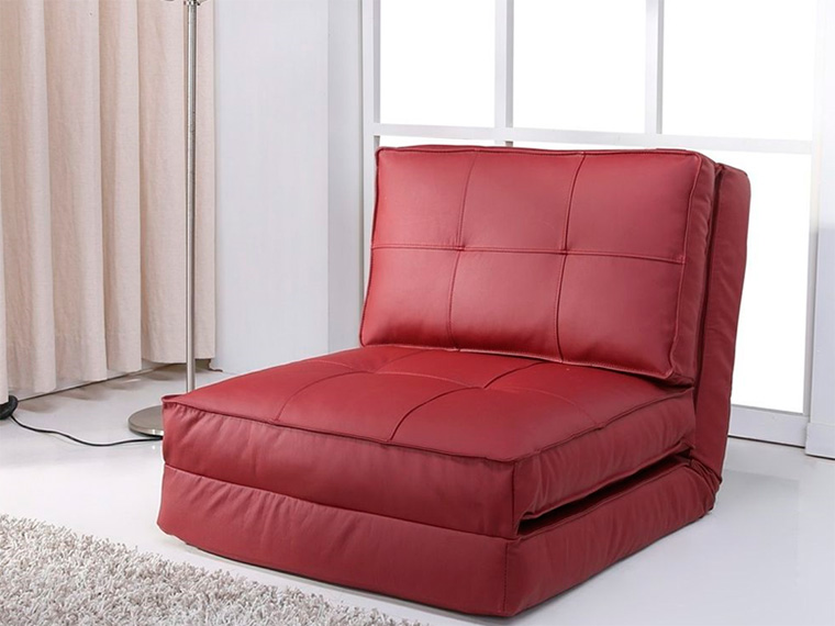 Маленькое кресло кровать без подлокотников
