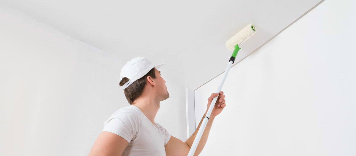 Чем покрасить потолок из гипсокартона, как правильно перекрасить, фотографии и видео