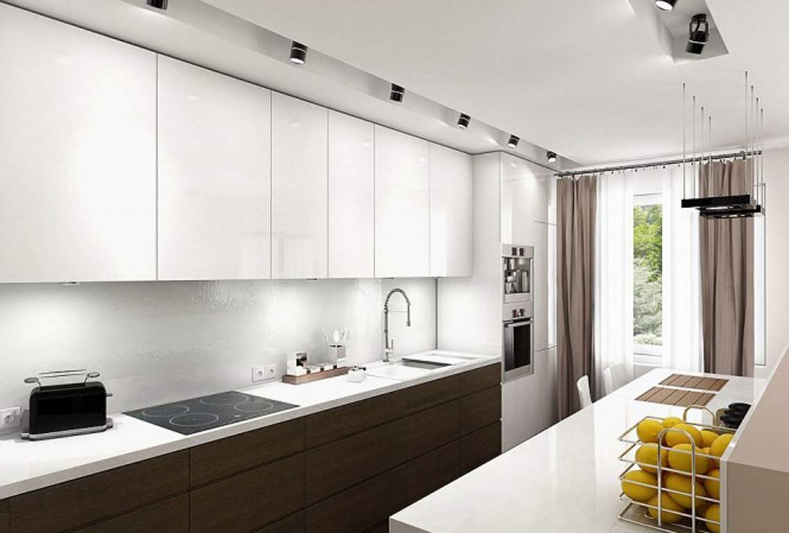 Кухня в стиле минимализм: дизайн интерьера и другие характерные особенности + фото