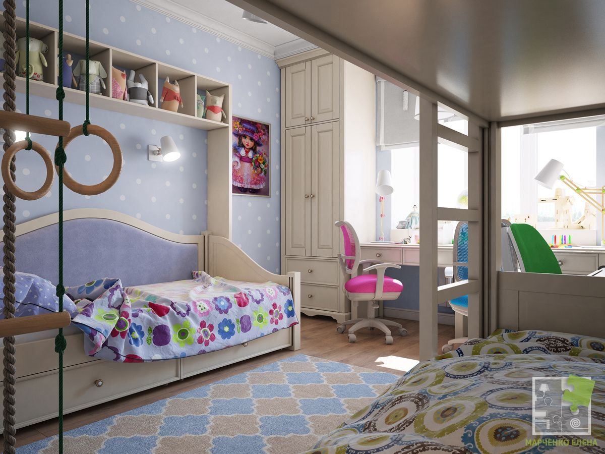 Комната для девочки подростка: современный дизайн интерьера