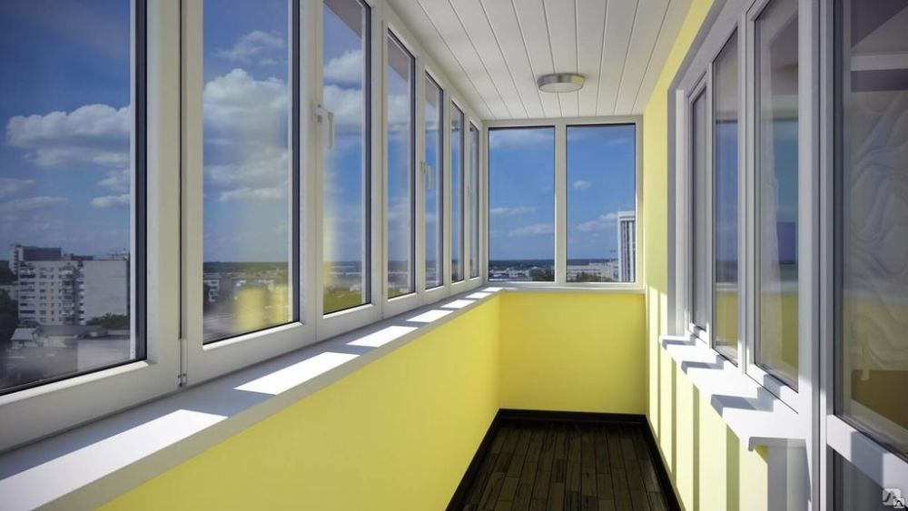 Панорамное остекление балконов и лоджий, французское остекление балконов