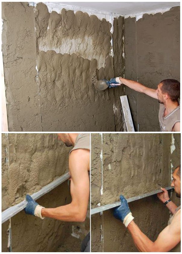 Оштукатуривание стен своими руками: инструкция для новичков
