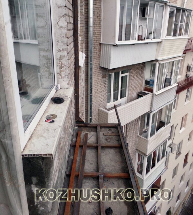 Капитальный ремонт балконов в многоквартирном доме: что в эту работу входит