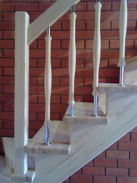 Методы усиления перил лестницы для частного дома
