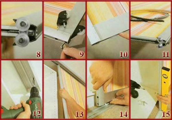 Как собрать двери купе своими руками в домашних условиях: пошаговая инструкция