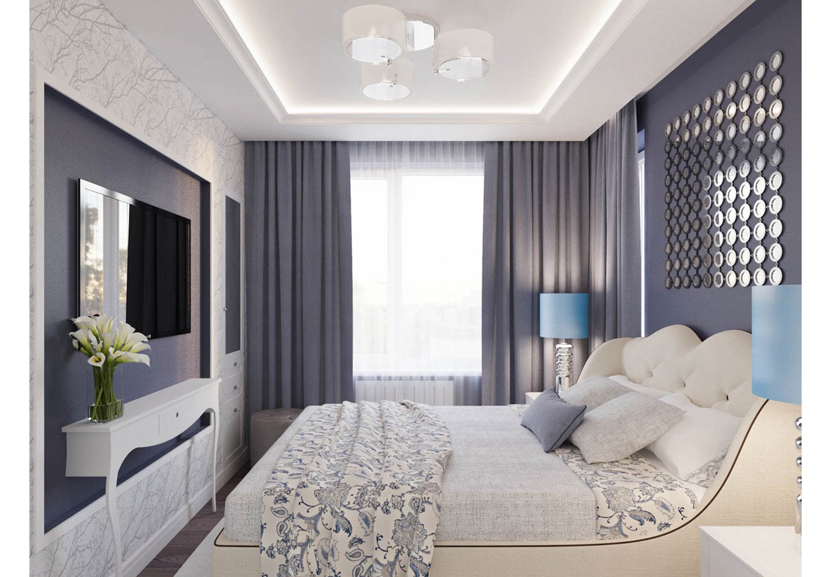 Дизайн маленькой спальни 9 кв. метров: практичные советы и рекомендации
