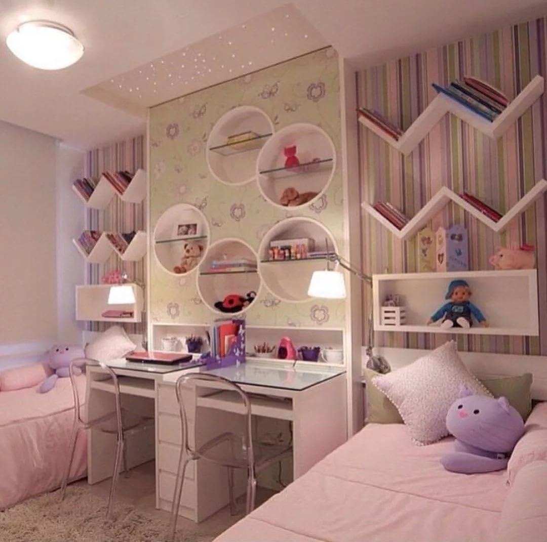 Дизайн детской комнаты — свежие идеи профессионального оформления (75 фото)