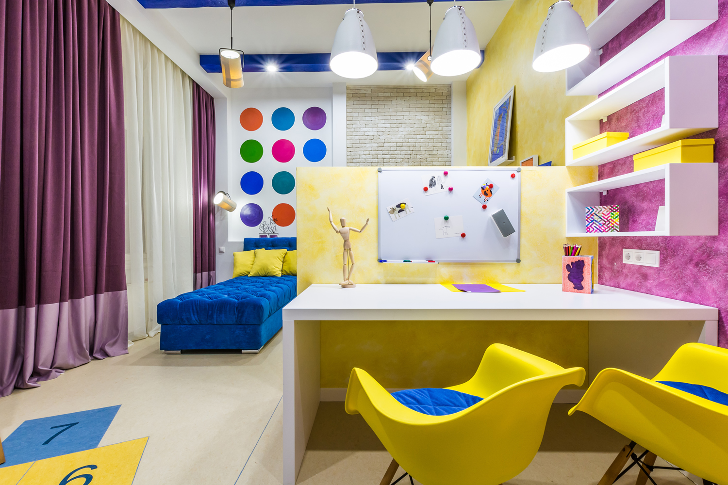 Основы декорирования детской комнаты