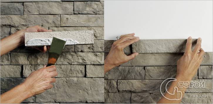 Как отделать стену декоративной плиткой: пошаговый процесс укладки