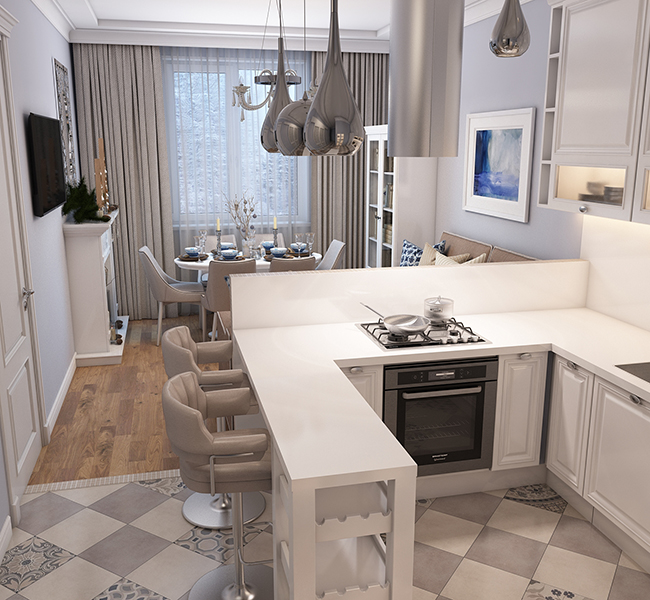 Объединение кухни с гостиной или комнатой в 2021 . разбор.