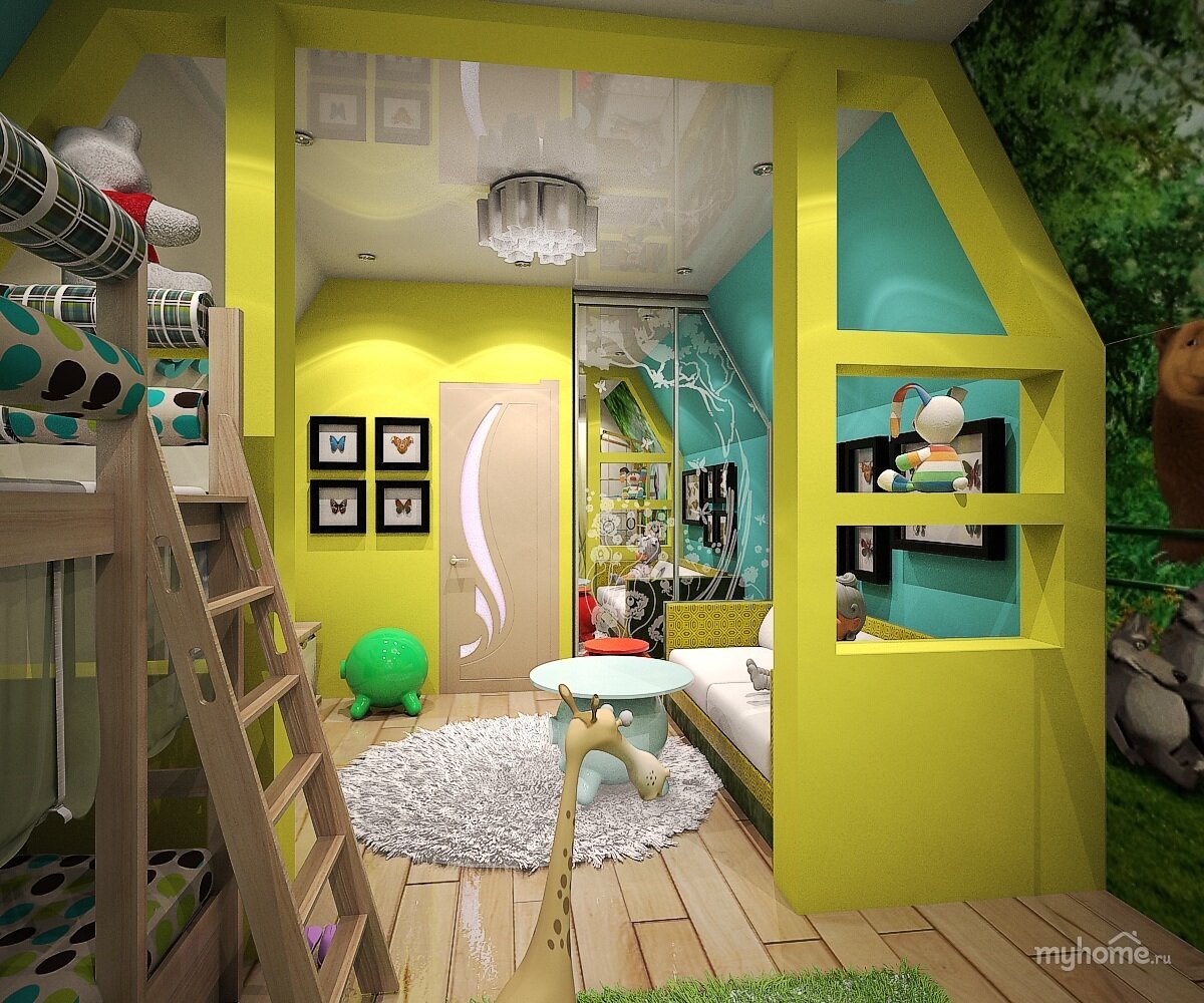 Детская игровая комната: 100+ идей интересного дизайна на фото
