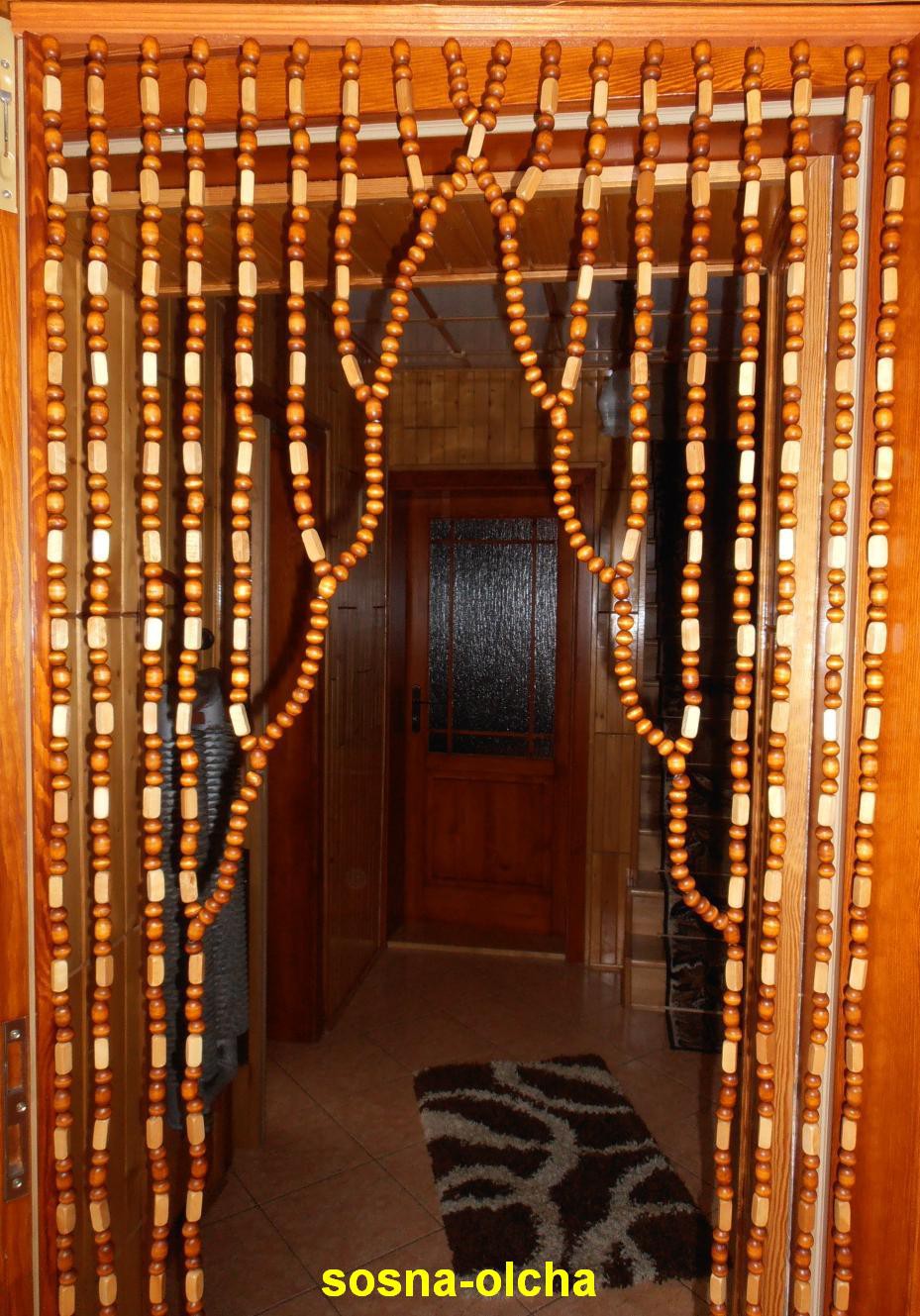 Шторы на дверной проем и на дверь и вместо двери: деревянные, декоративные висюльки - 44 фото