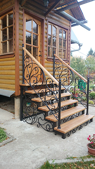 Изготовление лестницы в деревянном доме своими руками, фото