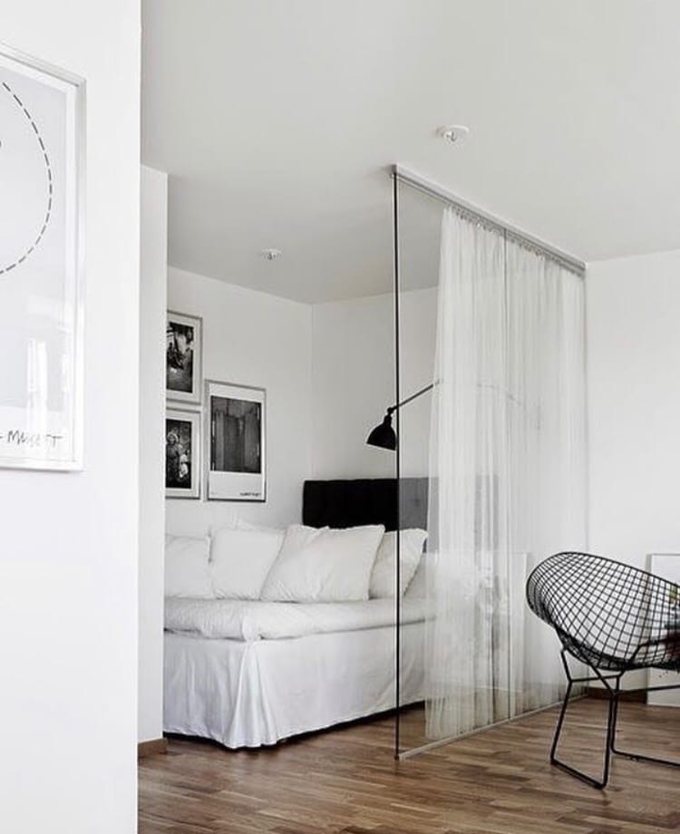 Как разделить спальню: 107 фото лучших способов дизайнерского зонирования
