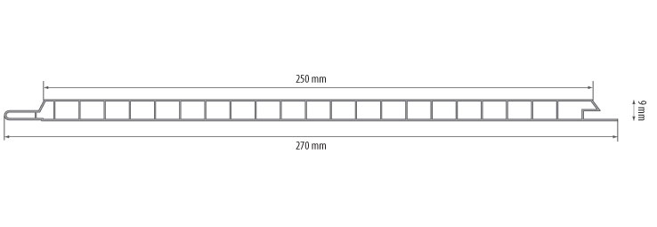 Панели пвх: размеры и характеристики изделий для стен и потолка
