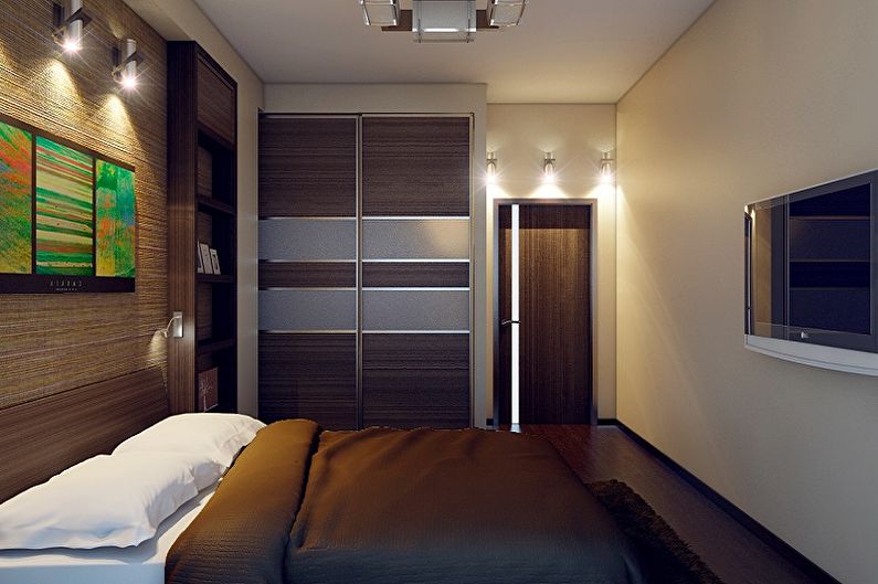 Спальня 9 кв. м. - 100 фото лучших идей дизайна маленькой спальни