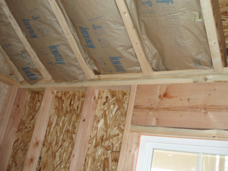 Как подшить потолок гипсокартоном в частном доме по деревянному потолку