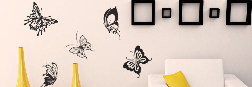 Декоративные рисунки на стене: 75 фото, видео, примеры рисунков