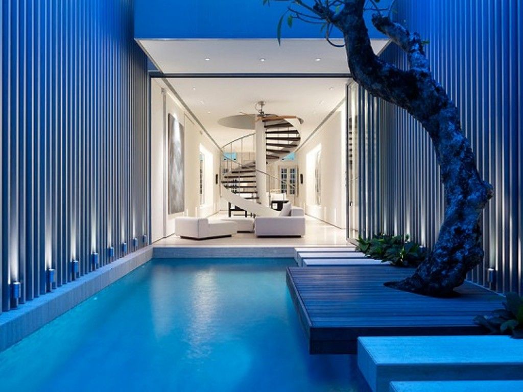 Дизайн бассейна в интерьере и экстерьере частного дома +75 фото