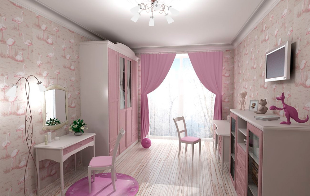100 лучших идей дизайна: комната для девочки-подростка на фото