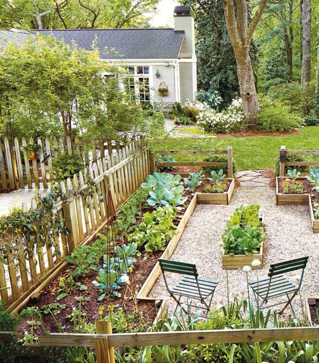 Красивые огороды и сады на даче фото